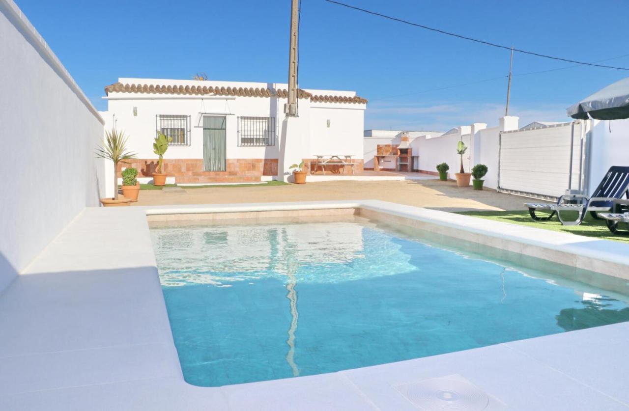 Casa Colorado Con Piscina Villa Conil De La Frontera Bagian luar foto